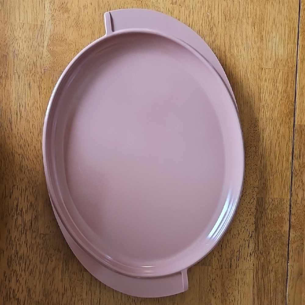 Elegant Pink Serving Platter